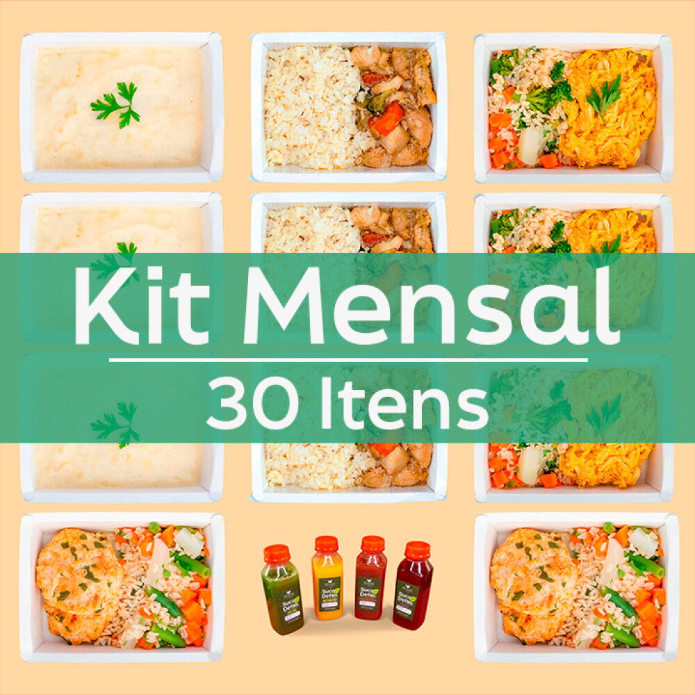 KIT MENSAL 30 Itens
