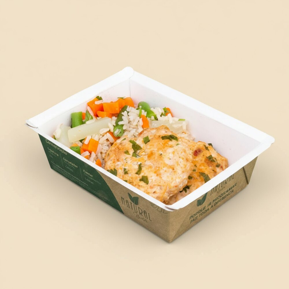 Refeição Padrão - Opção 13 - ESCONDIDINHO DE CARNE BOVINA (MANDIOCA)