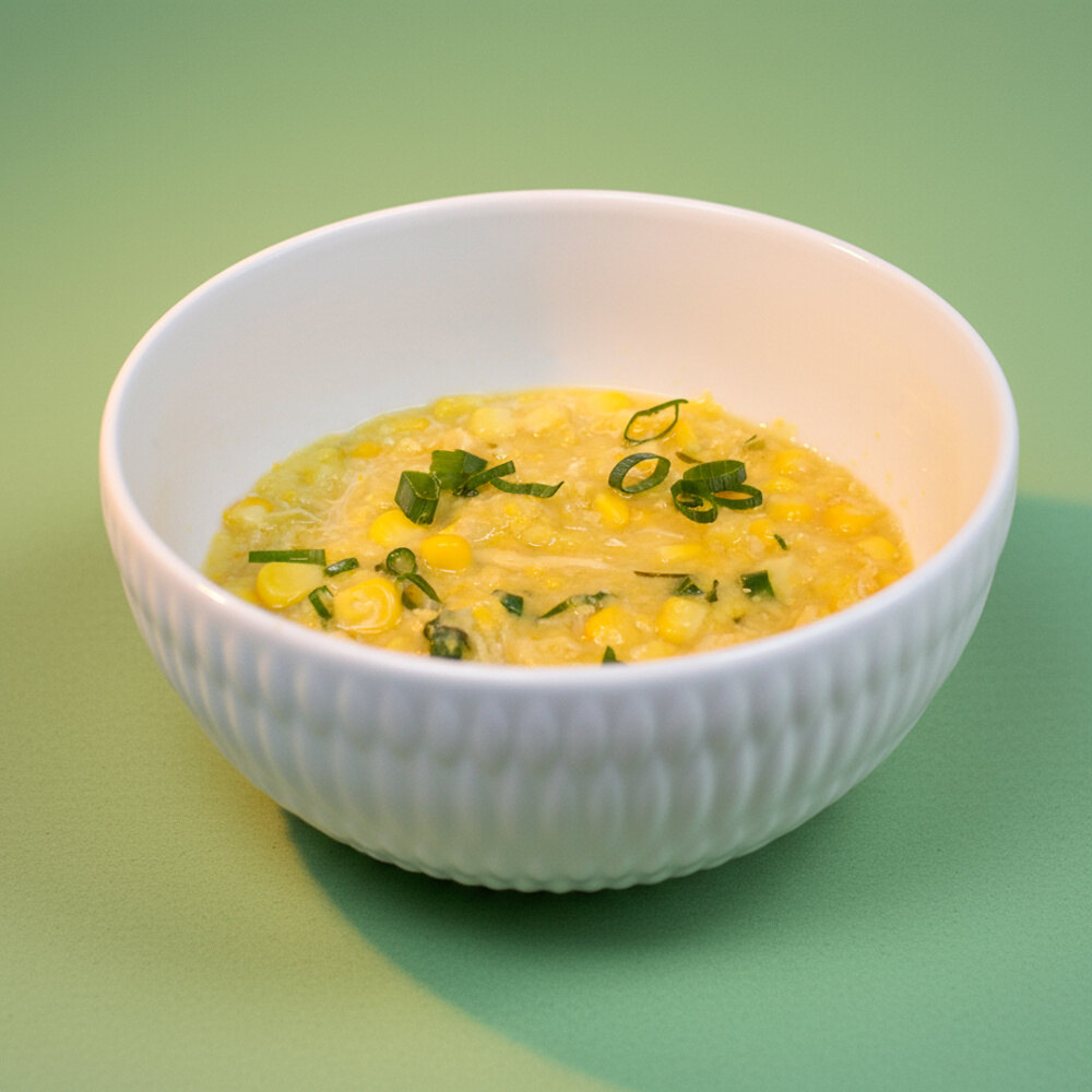 Sopa - Op 1 - Caldo de mandioca com carne desfiado